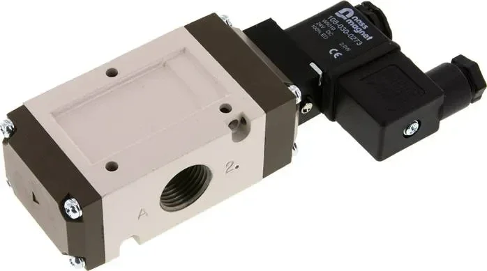 Électrovanne 3/2 voies, G 1/2&Prime;, rappel par ressort (NO), 12 V=