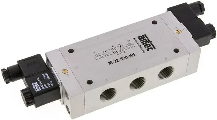 electrovanne 5/2 voies, G 1/2&Prime;, 24 V AC