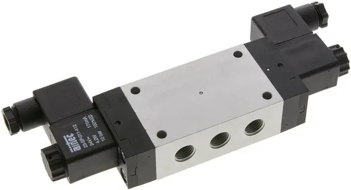 electrovanne 5/2 voies, G 1/4&Prime;, 12 V=, 2 -10 bar