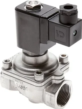 Électrovanne ES 2/2 voies G 1&Prime;, 0-16 bar, normalement fermée (NF) 12V=