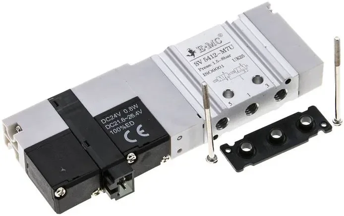 Électrovanne pour S1V, 2x 3/2 voies (NF/NO) type SV 5412-M7U