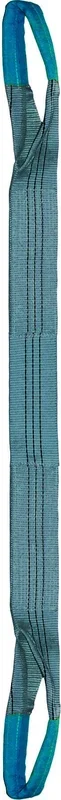 Élingue sangle double 120 mm cmu 4 t grise boucles repliées lg. 1,50 m LEVAC – 4822D15