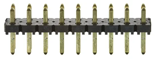 Embase à broches Samtec TLW, 18 pôles , 2.54mm, 2 rangées , 3.0A, Droit