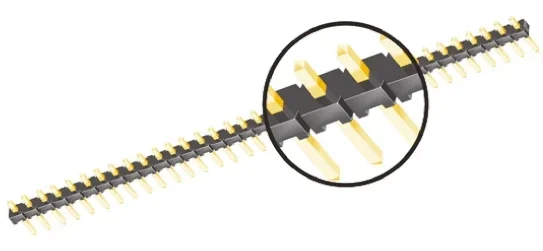 Embase à broches Samtec TMM, 8 pôles , 2.0mm 1 rangée, 3.9A, Droit