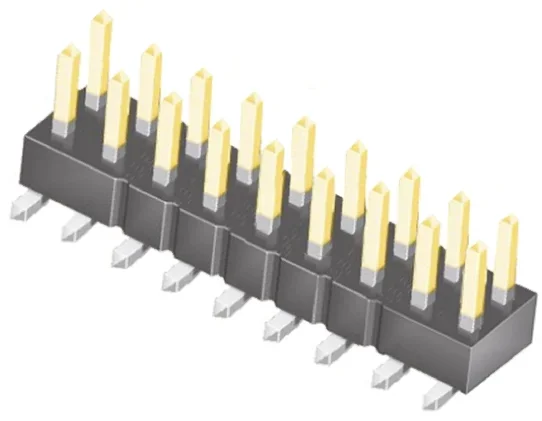 Embase à broches Samtec TSM, 18 pôles , 2.54mm, 2 rangées , 7.0A, Droit
