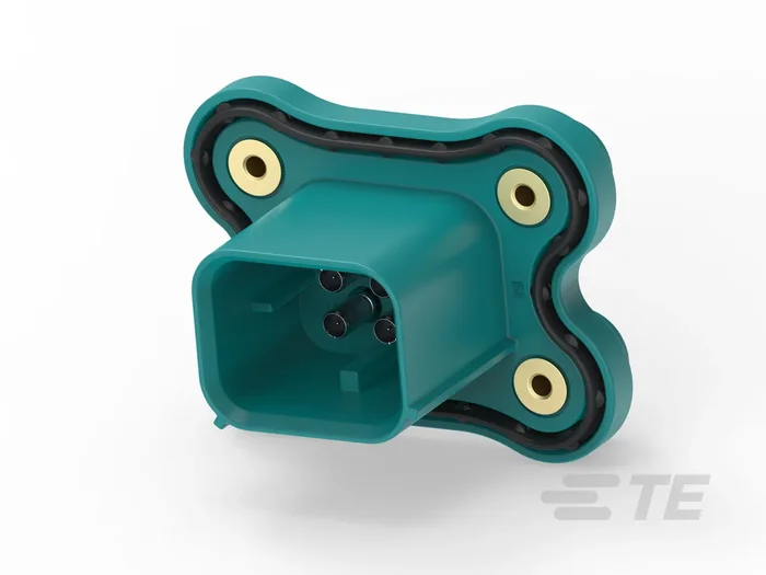 Embase de connecteur TE Connectivity AMPSEAL 16 4P , 2 Rangées Mâle type Boîtier de raccordement