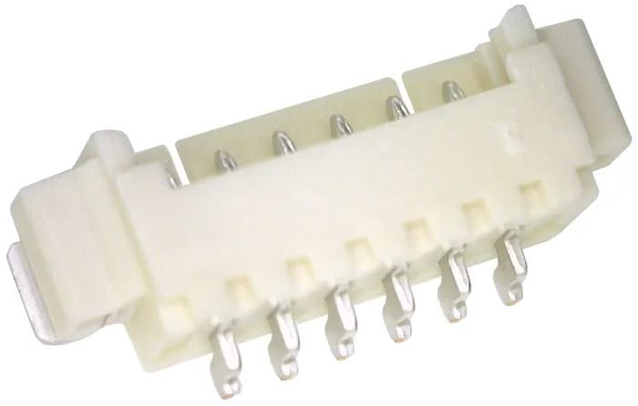 Embases de circuit imprimé Molex PicoBlade, 6 pôles , 1.25mm 1 rangée, 1.0A, Angle droit