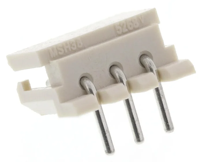 Embases de circuit imprimé Molex SPOX, 3 pôles , 2.5mm 1 rangée, Angle droit