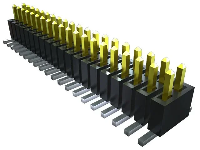 Embases de circuit imprimé Samtec FTSH, 20 pôles , 1.27mm, 2 rangées , Verticale