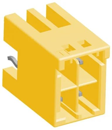 Embases de circuit imprimé TE Connectivity Grace Inertia, 4 pôles , 3.3mm, 2 rangées , 4.0A, Droit