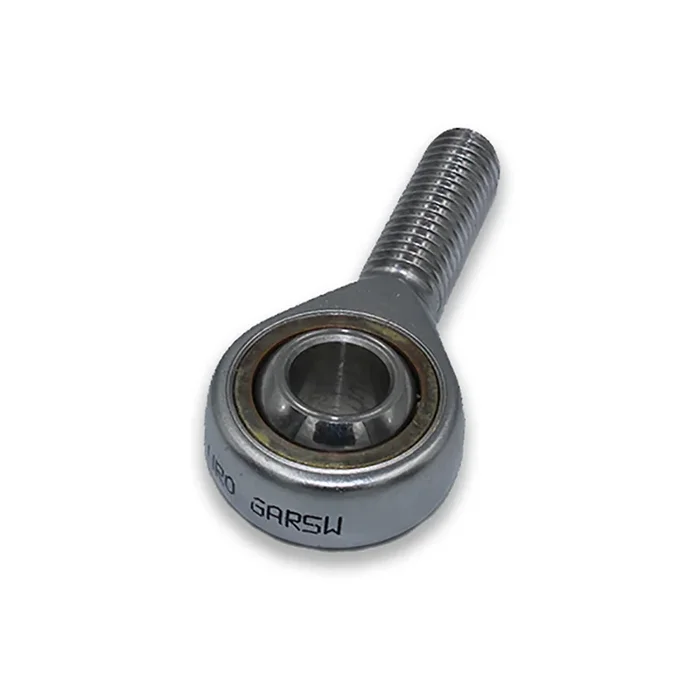 Embout à rotule Fluro, Mâle, alésage 12mm, longueur 70mm, en Acier inoxydable