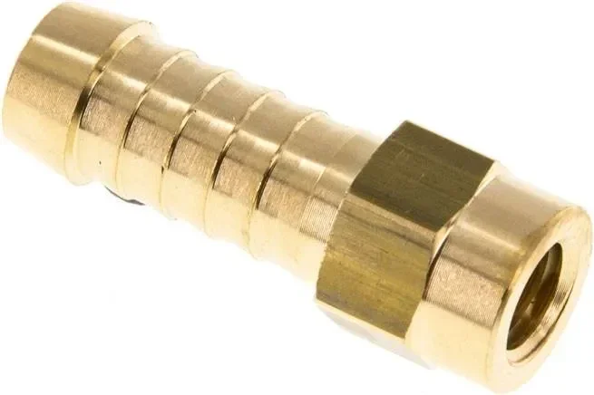 Embout de tuyau à visser M 8-9 (3/8&Prime;)mm, laiton