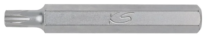 Embout de vissage TORX® percé, L.75 mm – A 10 mm – T10 KS TOOLS – 975.2110