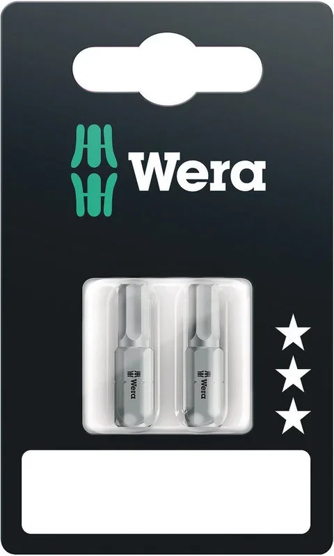 Embout standard extra rigide à 6 pans creux 840/1 Z Hex-Plus 5,0 x 25 mm SB Wera – 05073054001