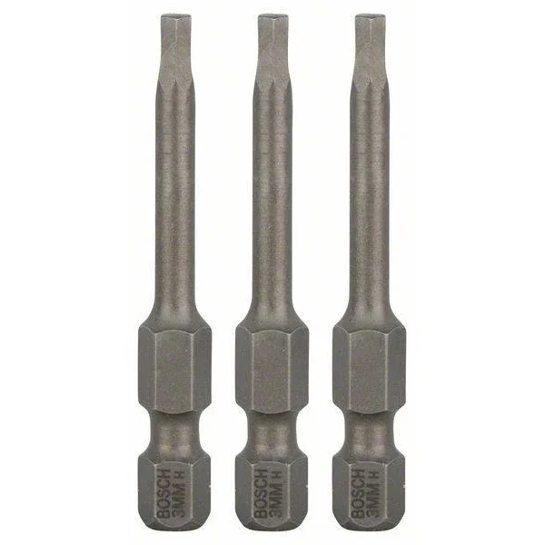 Embouts 6 pans T3L49 sachet de 3 Bosch