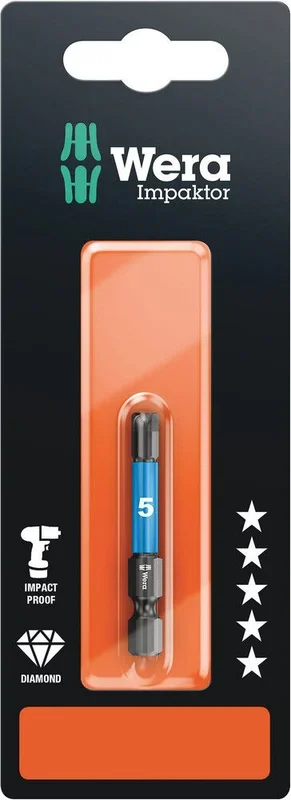 Embouts Hex-Plus IMP DC Impaktor SB 840/4 IMP DC Hex-Plus 5,0 x 50 mm SB WERA – 05073945001