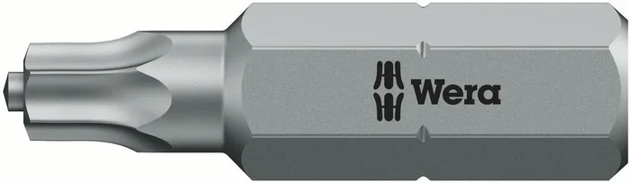 Embouts TORX® ZA (= avec goupille centrale) 867/1 ZA TX 25 x 25 mm WERA – 05066083001