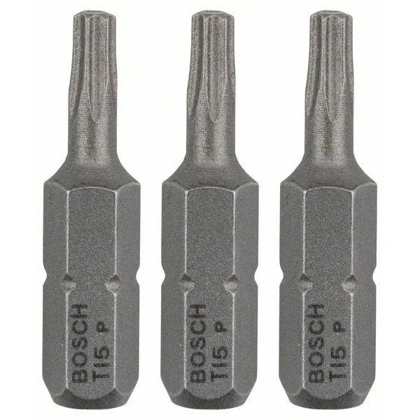 Embouts torx T15L25 sachet de 3 Bosch