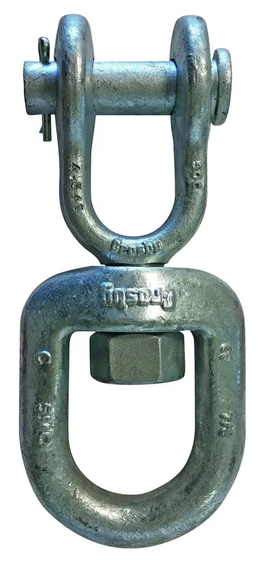 Émerillon a chape 1 1/4 cmu 8200 kg acier forgé galva LEVAC – 5173J