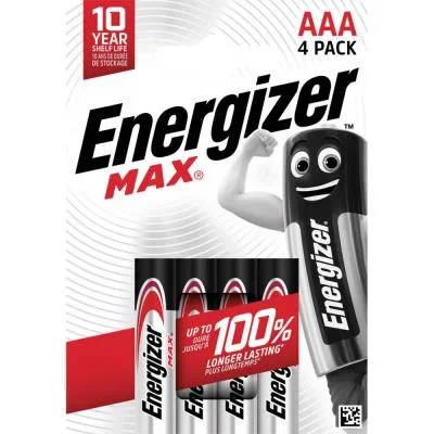 Energizer max aaa batterie à usage unique alcaline