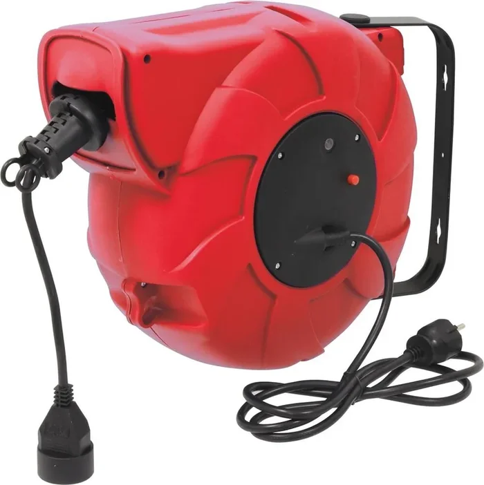 Enrouleur électrique automatique HO5VV-F 22m+2m 3G1,5mm² 230V DRAKKAR EQUIPEMENT – 03107