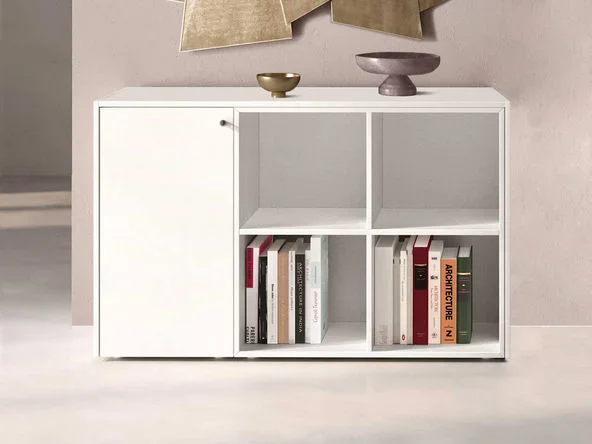 Ensemble d&rsquo;armoires basses mixtes About Office – About Office
