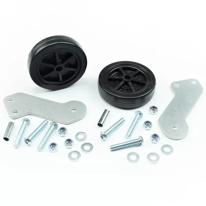 Ensemble de 2 roues diametre 100 mm pour marchepied Confort Pliant XL