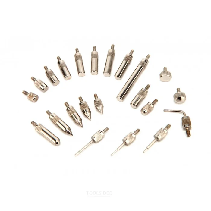 Ensemble de broches d’extension HBM 22 pièces pour comparateur à cadran