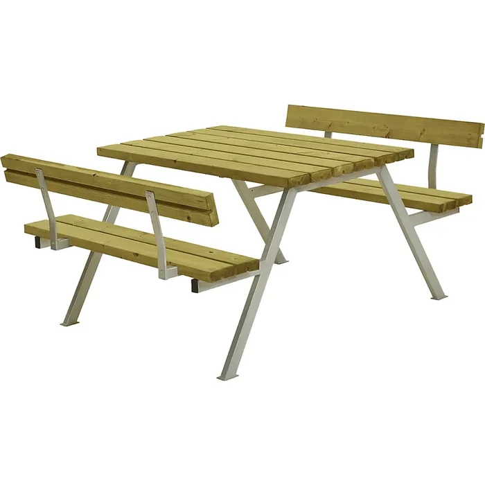 Ensemble table et bancs
