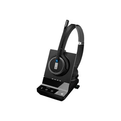 EPOS IMPACT SDW 5066T – Système de casque – sur-oreille – DECT – sans fil, filaire – noir – Certifié pour Microsoft Teams, Optimisé pour la CU