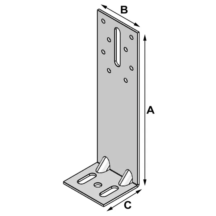 ÉQUERRE D&rsquo;ISOLATION H180 MM – ASLAFIX – EI18060525
