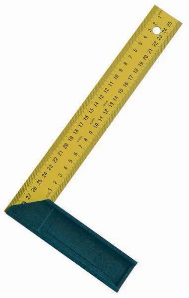 EQUERRE DROITE ET D&rsquo;ONGLET LAME ACIER TALON PLAST 300MM TALIAPLAST – 460939