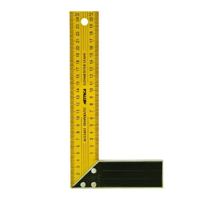 Equerre menuis.lame jaune METRICA – 29245