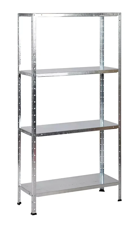 ERRO 366006 Rayonnage Clicker 85 métal – 4 tablettes