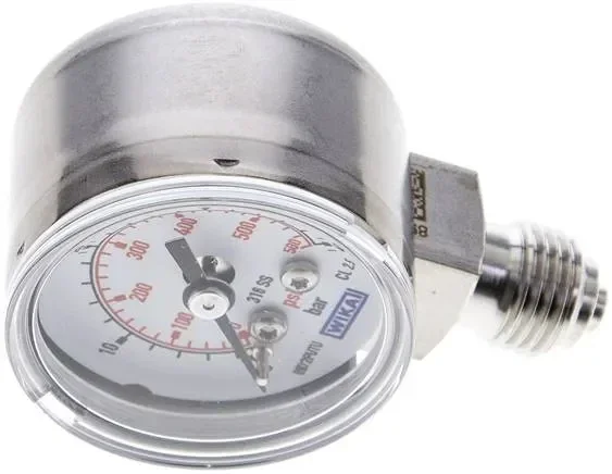 ES-Manomètre vertical, 40mm, 0 – 40 bar, G 1/4