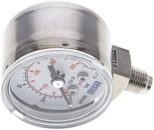 ES-Manomètre vertical, 40mm, 0 – 60 bar, G 1/8