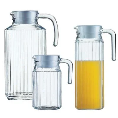 Esmeyer Arcoroc Pichet en verre &lsquo;Quadro&rsquo;, 1,7 L