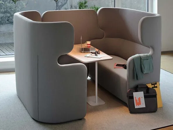 Espace de réunion acoustique 4 places Together – Pellami