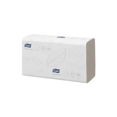 Essuie mains Tork Xpress pliage en Z – 21,3 x 23,4 cm – colis de 20 paquets de 190 feuilles – pour TORK H2