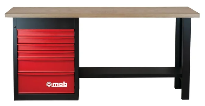 Établi 6 tiroirs longueur 2m – MOB OUTILLAGE – 9611000601