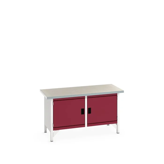 Etabli de rangement Bott, Larg. 1500mm x Haut. 840mm x Prof. 750mm