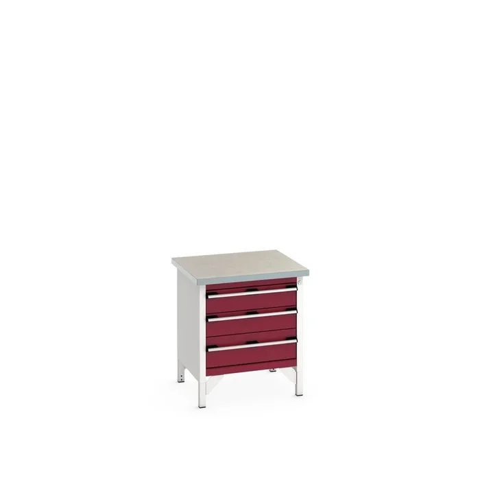 Etabli de rangement Bott, Larg. 750mm x Haut. 840mm x Prof. 750mm