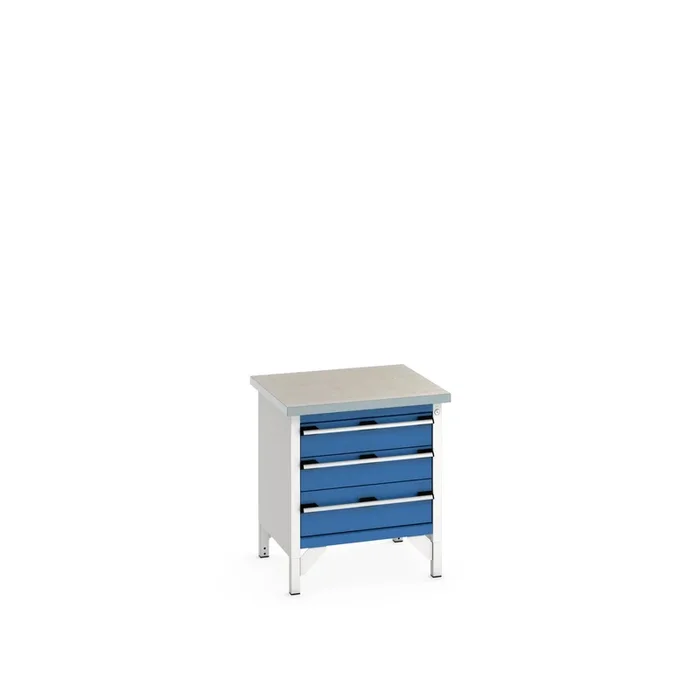 Etabli de rangement Bott, Larg. 750mm x Haut. 840mm x Prof. 750mm