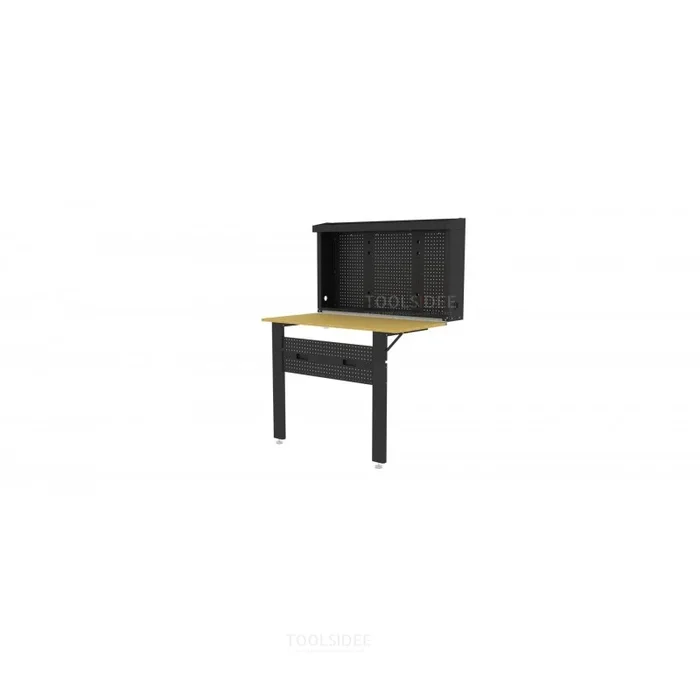 Etabli pliable hbm pour montage mural 120 x 66 cm