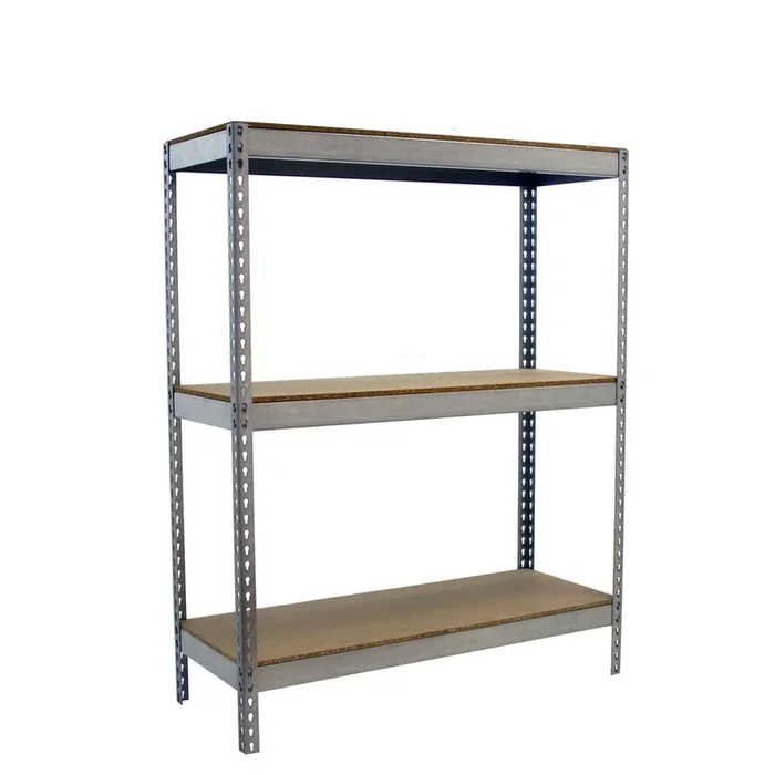 Étagère charge moyenne 500 à 600kg – 1500x1200x750 – 3 niveaux Bois – SIMON RACK – 8435104961421