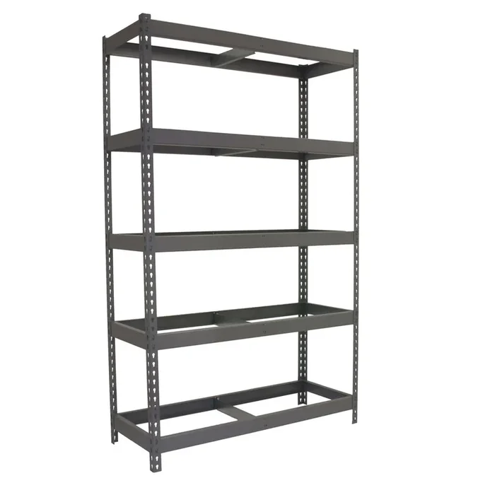 Étagère charge moyenne 500 à 600kg – 2000x1800x750 – 5 niveaux Gris – SIMON RACK – 8425437092121
