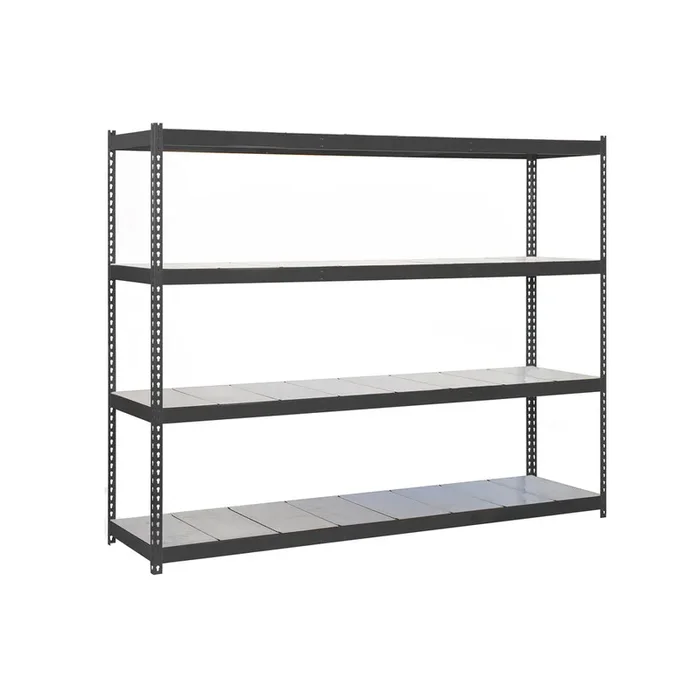 Étagère charge moyenne 500 à 600kg – 2000x2100x450 – 4 niveaux Anthracite – SIMON RACK – 8425437101670
