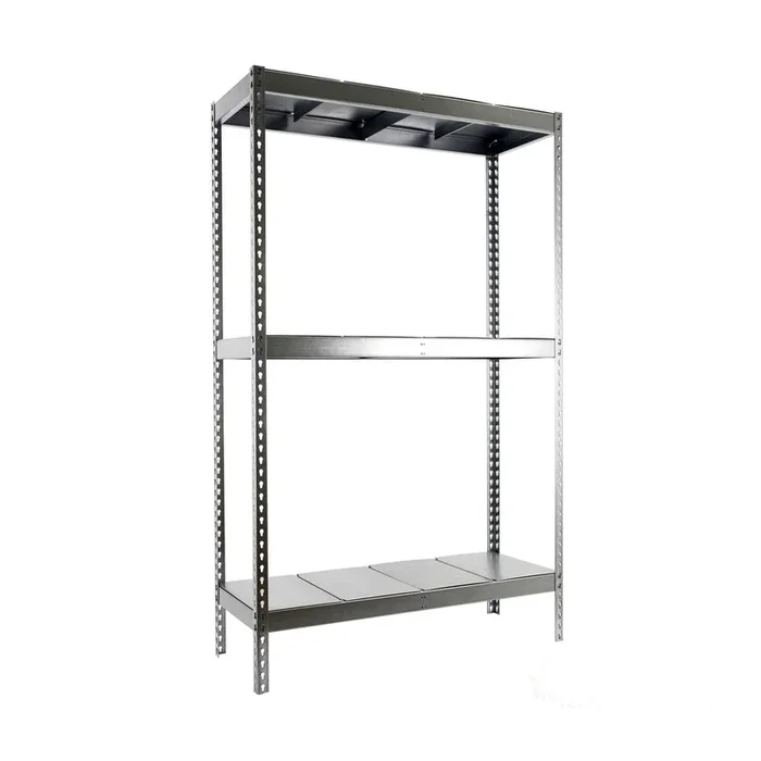 Étagère charge moyenne 500 à 600kg – 2000x2400x900 – 3 niveaux Galvanisé – SIMON RACK – 8435104951408