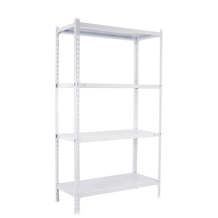 Étagère en kit charge légère sans vis 1500x1100x500 – 4 niveaux Blanc – SIMON RACK – 8435104956267
