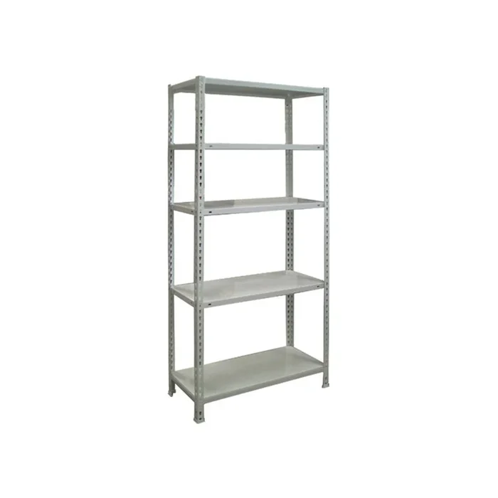 Étagère en kit charge légère sans vis 1800x800x400 – 5 niveaux Gris – SIMON RACK – 8435104937495